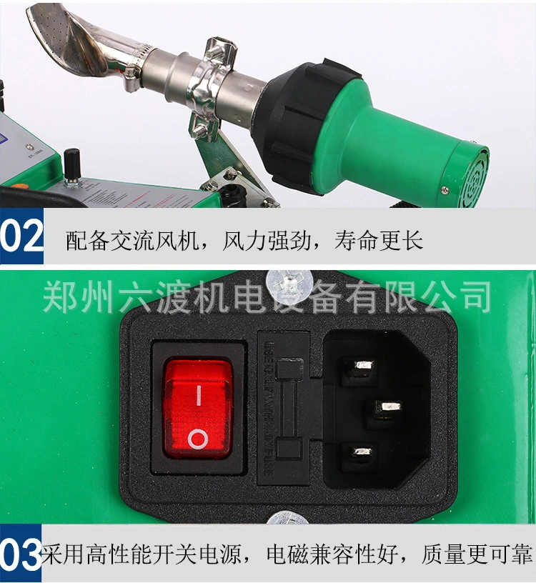 Automatic PVC Banner Welding Machine Tarpaulin Welding Equipment with Good Quality Heating Element Price