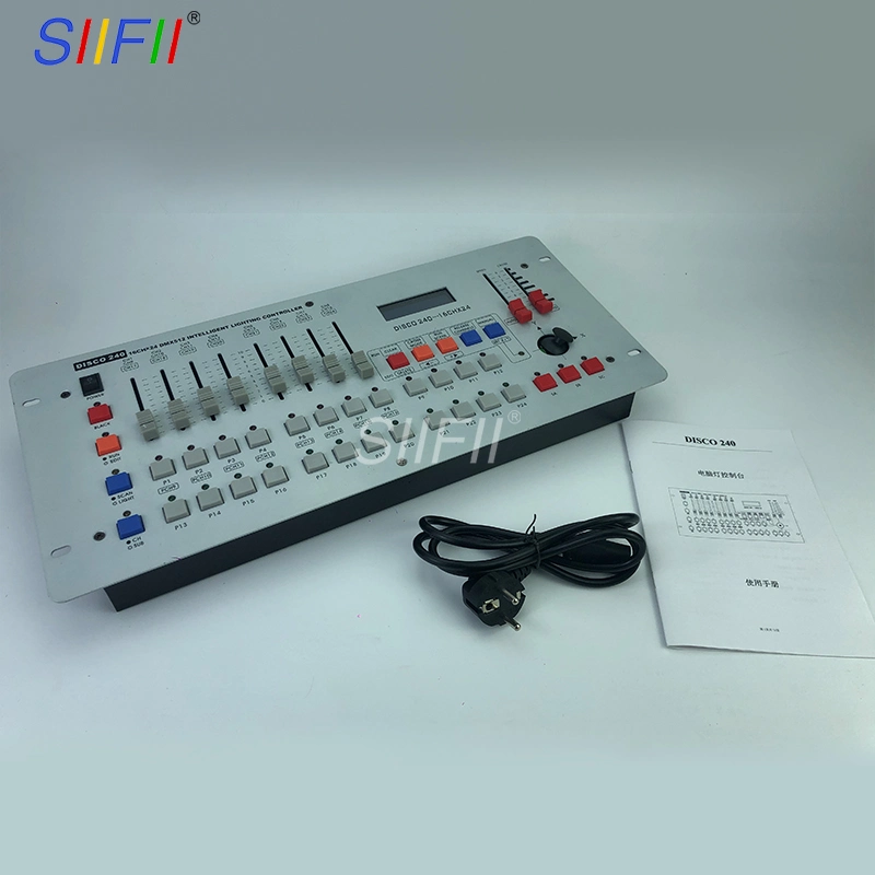 New Arrival 512 Lighting Console DMX Lighting Control Console Disco 240