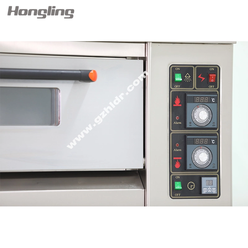 Hongling Commercial Bakery Equipment 1-Deck 1-Tray Gas Baking Bread Oven