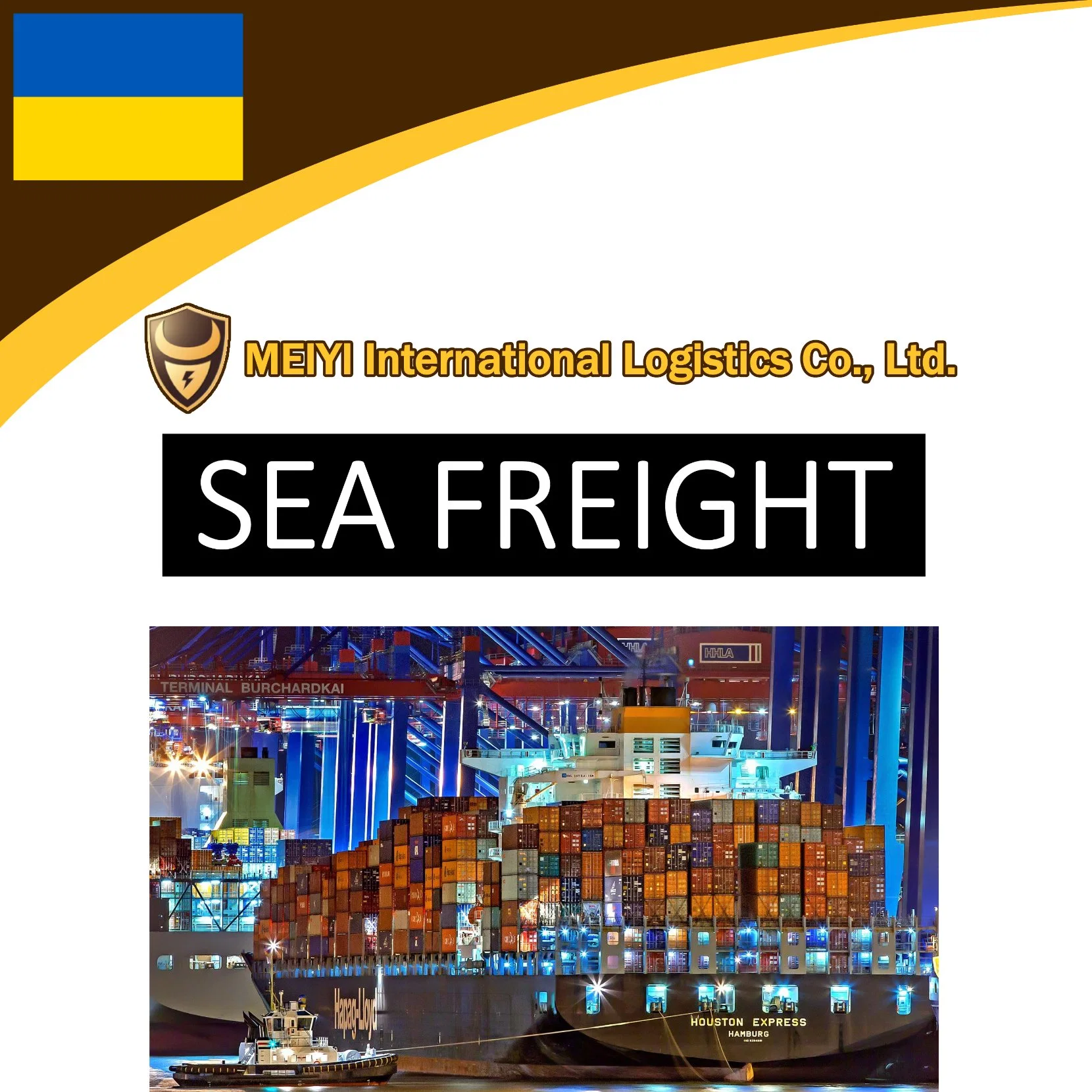 Offrir de service de logistique pour les acheteurs Alibaba à l'Ukraine et de conteneur d'expédition de fret aérien et maritime de l'air sea shipping