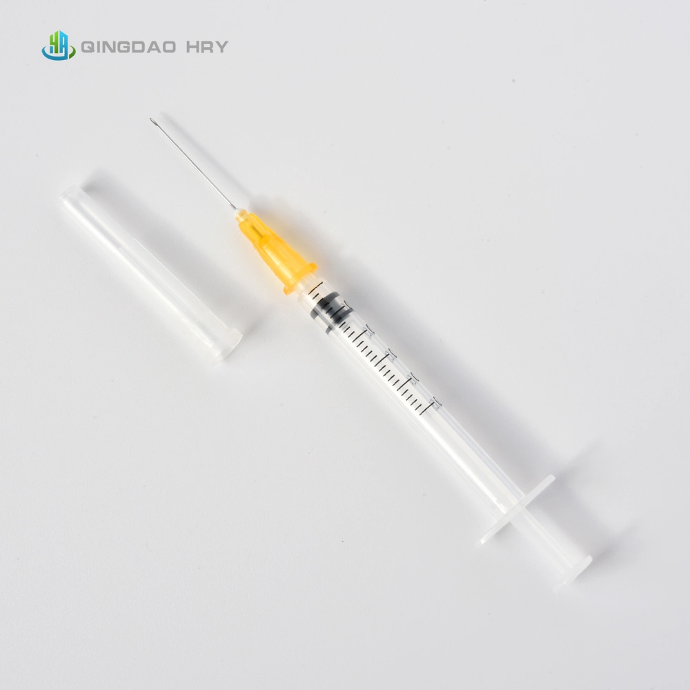 CE/ISO Safety Disposable Medical Auto Disable Syringe Self-Destructive Syringe with Needle