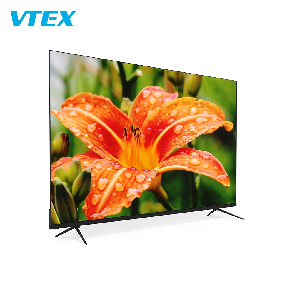 New Android 9.0 11.0 Popular Size Ultra HD 43 50 55 Inch Slim Frame Smart 4 K Frameless Television