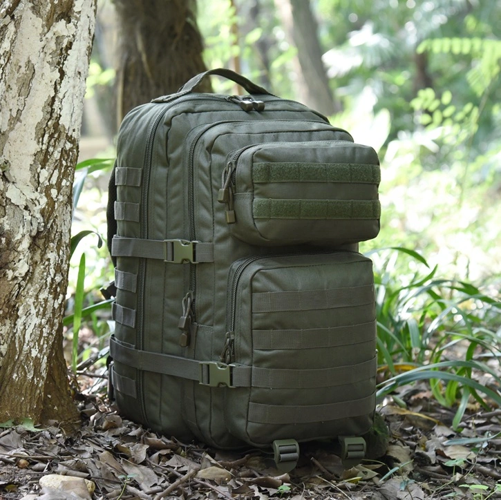 Militärische Art Schulter Angriff Armee taktische Outdoor-Kampf 50L Tarnmuster Laptop-Gepäckrucksack