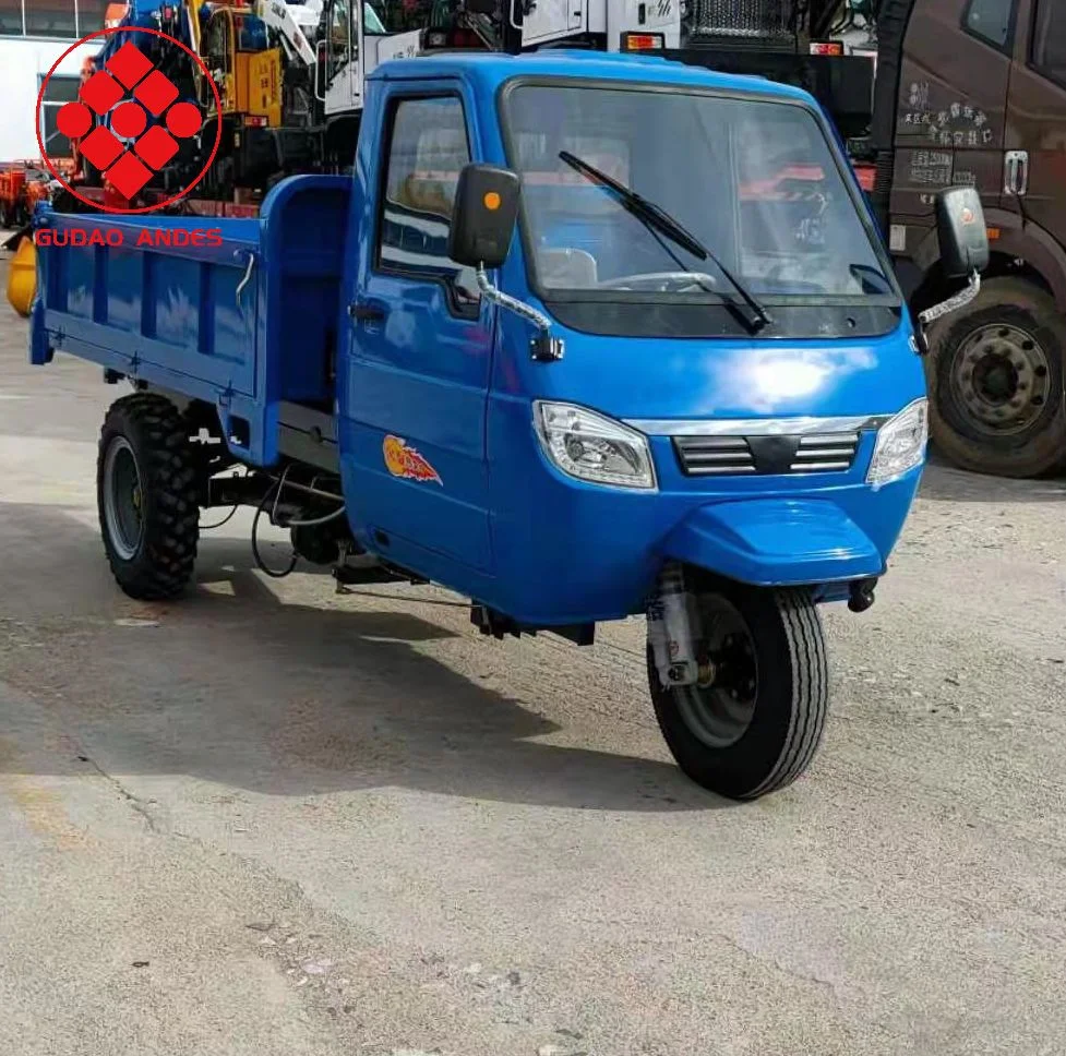 Popular Three Wheel Motorcycle Cargo Tricycle Cheap Gas 3 Wheel Tricycle Cargo Triciclo Cargo 200cc 250cc 300cc Displacement