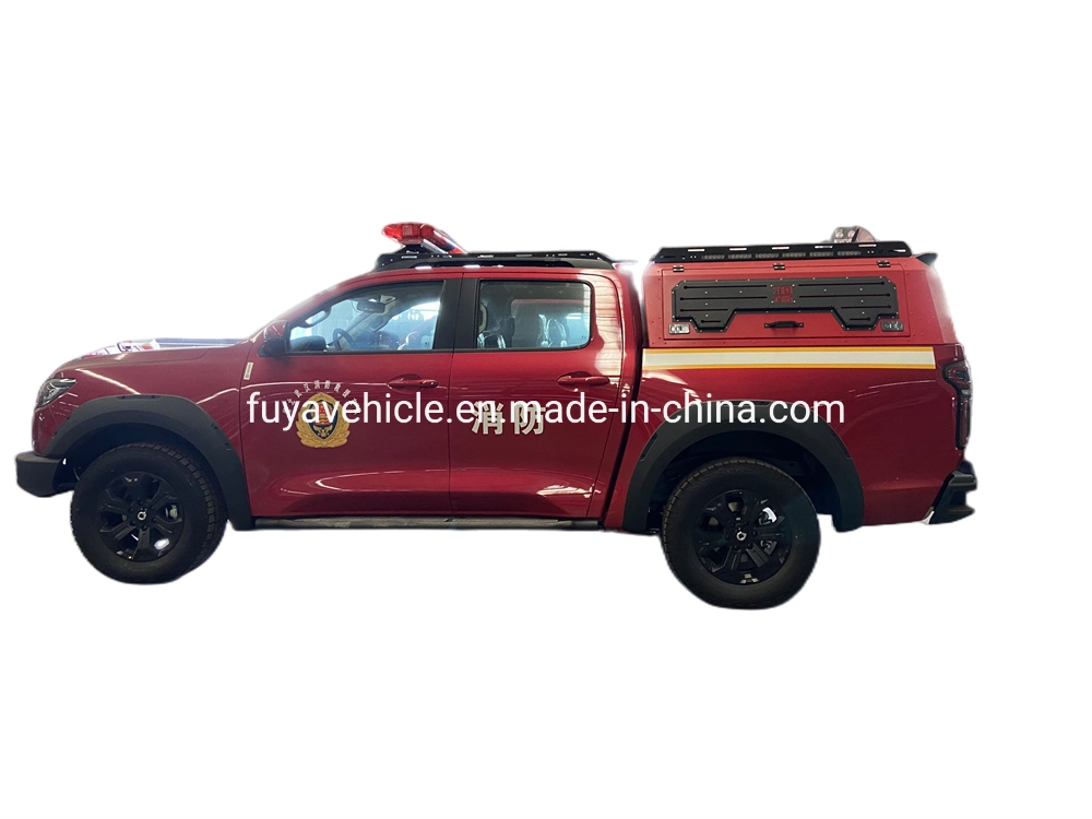 4X4 All Driven Mini 300 Liters I&prime; Suzu Pickup Forest Fire Fighting Truck