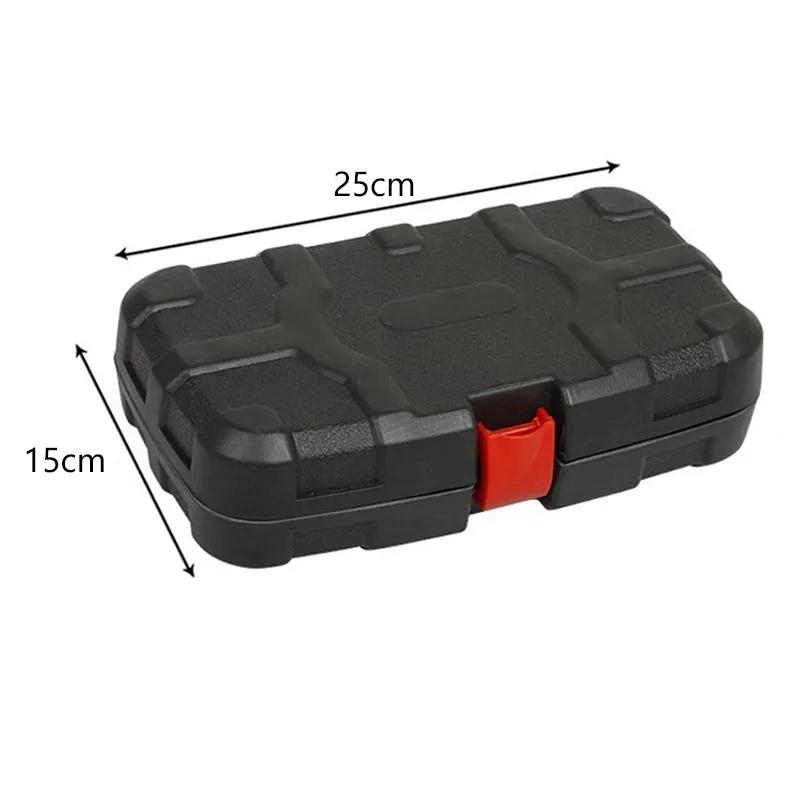 9 PCS Professional Multifunction Plastic Case Carbon Steel Tool Box Mechanic Home House Hand Tools Kit Set for Amazon Sellers