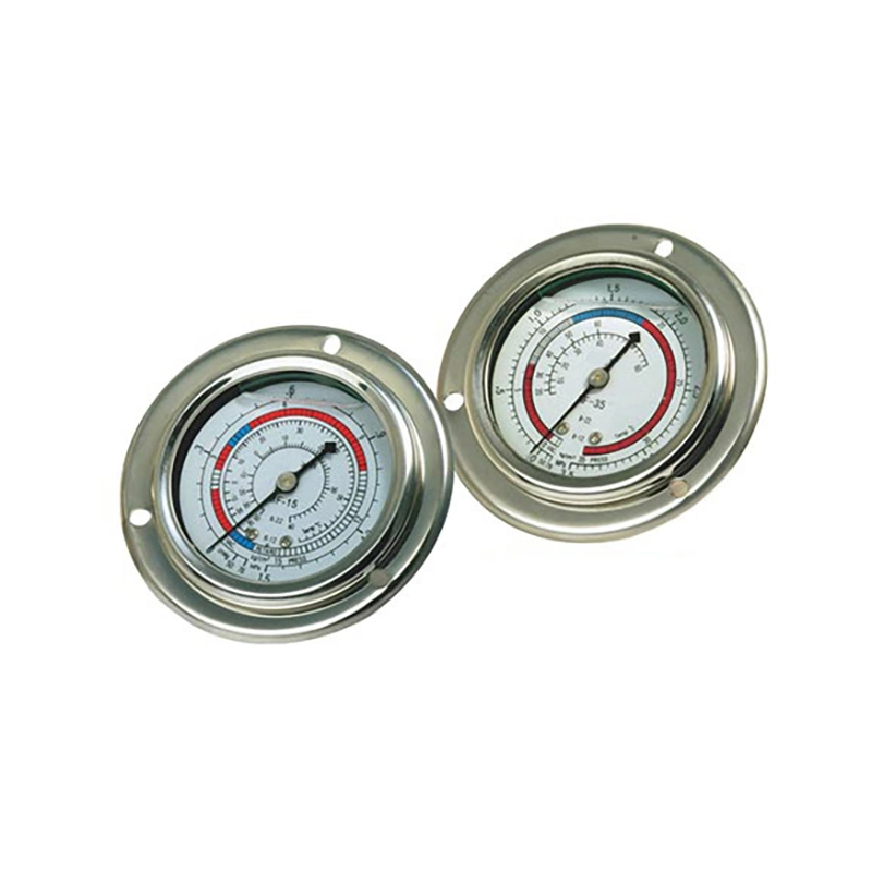 Oil Filled Pressure Gauge Og-60bh Refrigeration Pressure Gauge Oil Pressure