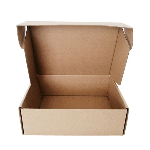 Carton Kraft biodégradable carton ondulé papier écologique boîte cadeau pour Emballage d'expédition