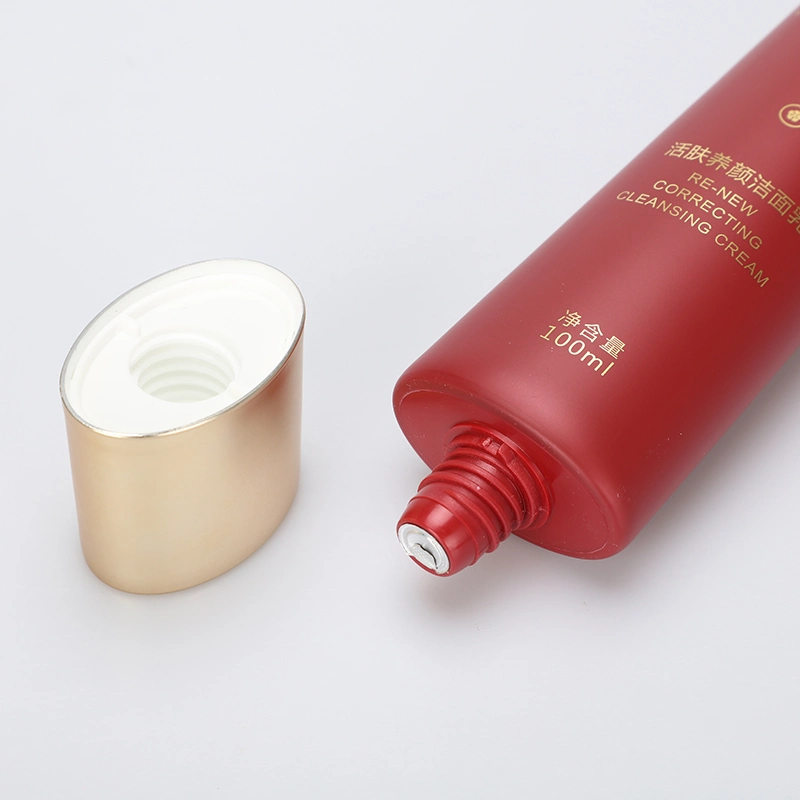 D40 Tube ovale avec Bouchon à vis pour les cosmétiques soin de la peau à l'emballage de la Chine