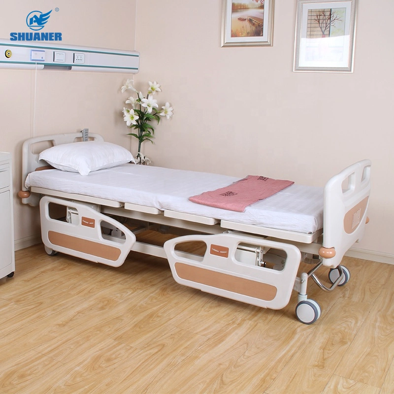 Hot Sale Three Function Electric Flat Medical Hospital Bed Hospital Patient Bed