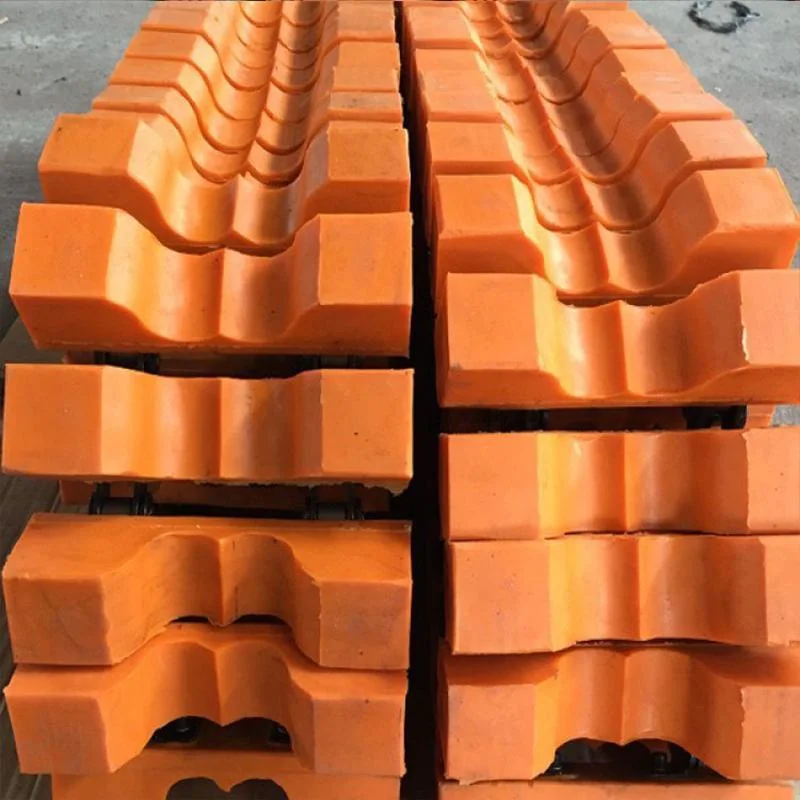 Traction /Haul off Machine Rubber Silica Gel Blocks Rubber