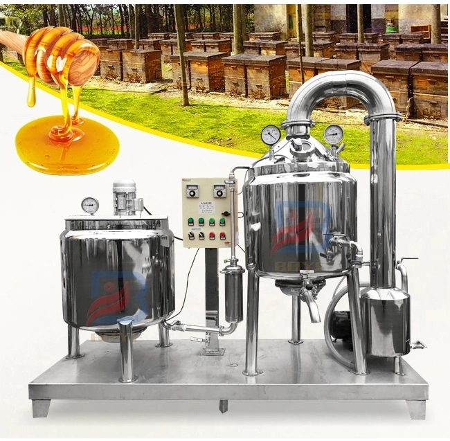 China Honey Concentration and Filtration Integrated Machine with Low-Temperature Vacuum Thickener and Honey Processing and Purification Equipment on Sale