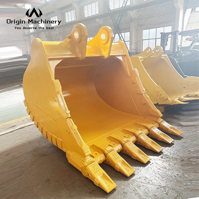 China Excavator Bucket Manufacturer Heavy Duty HD Rock Bucket Earthmoving Bucket