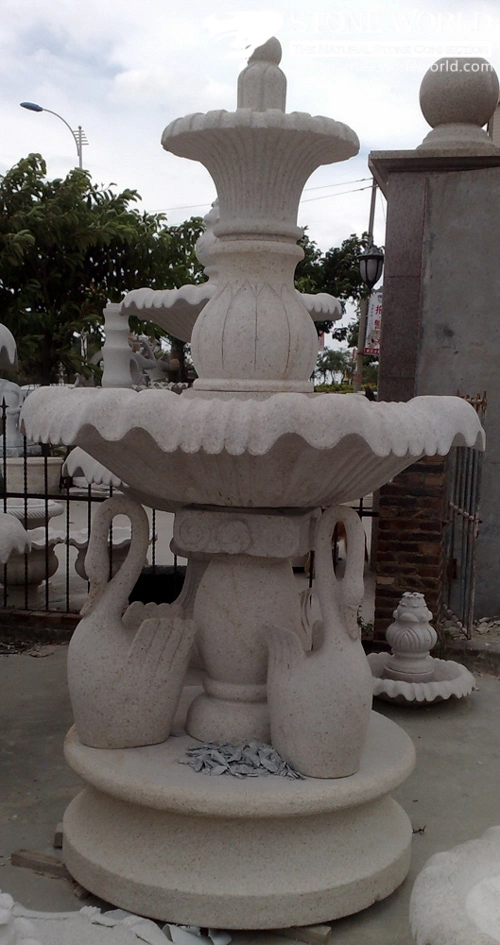 Paisagem Wall Marble Water Fountain Stone esculpir