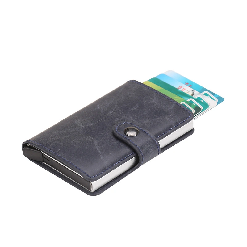 Business Purse RFID Metal Credit Card Holder Wallet