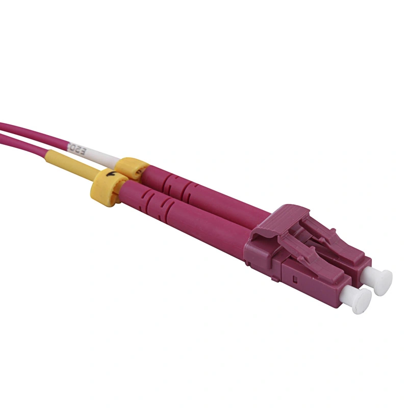 Fiber Optic Jumper Patch Cord LC-LC Duplex Om4 3 Meters