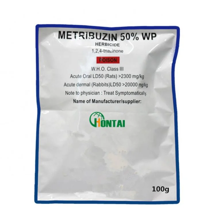 Herbicide Metribuzin 70% Wp 250g Price Weed Killer for Agricultural