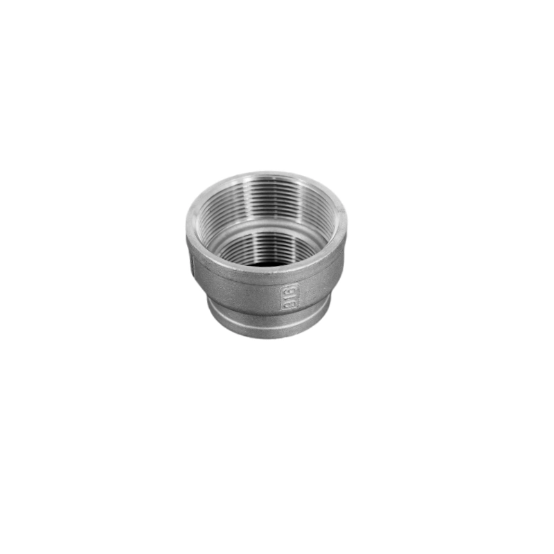 304 316 Stainless Steel Pipe Wire Size Head Inner Tooth Adapter Internal Thread Reducer Pipe Reducer Directly