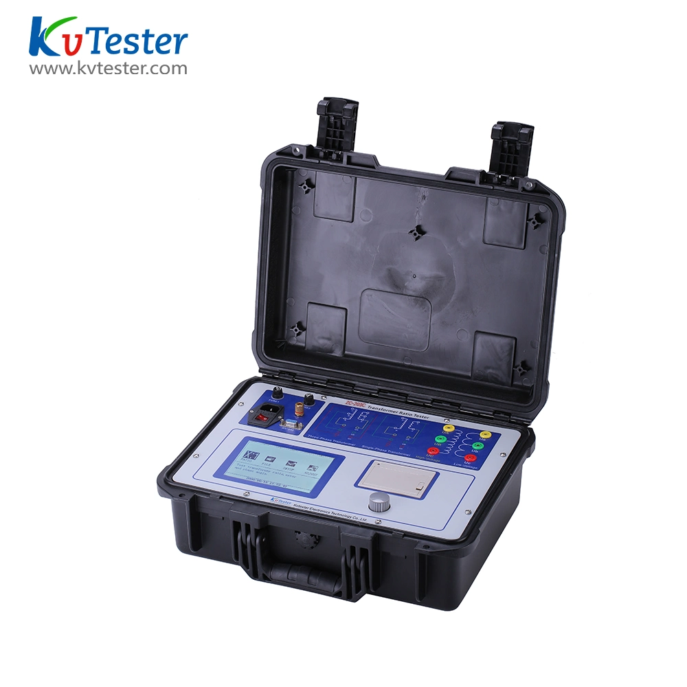 China Manufactures Kvtester Zc-203c Portable Three Phase Transformer Turns Ratio Test Equipment with Good Price