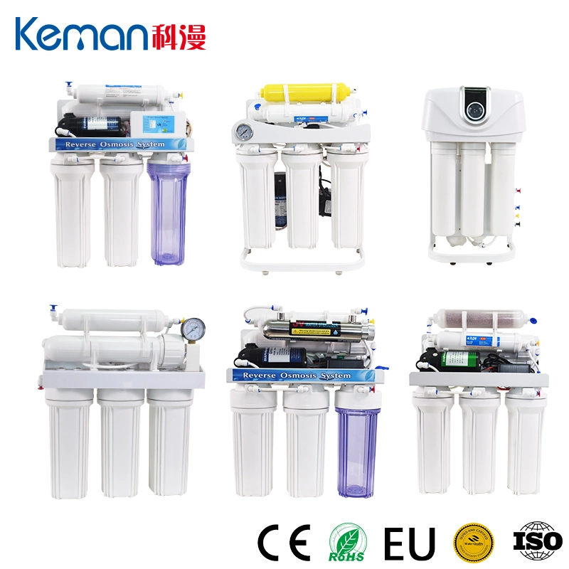 Compact RO System Box Water Filter with Disposable Quick-Change Cartridge