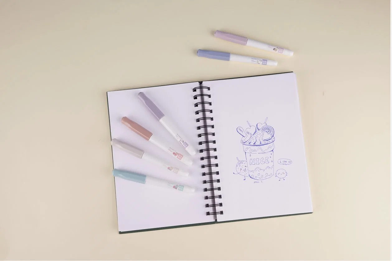 Tout d'alimentation de l'école Satationery Snowhite stylo plume d'encre liquide avec une cartouche couleur assorties de plume de nouvelle conception