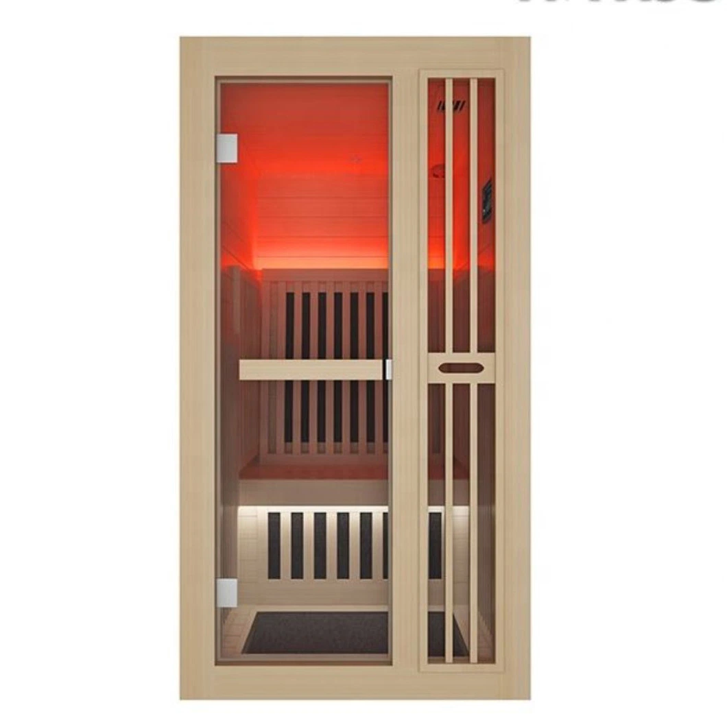 Qian Yan Steam Room SPA China Madera Sauna de vapor Fabricación Muestra disponible estilo Swing nuevas 2023 cabinas de duchas de vapor