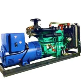 Syngas Engine Power Generator 80kw with Wood Gasifier and Syngas Generator Set