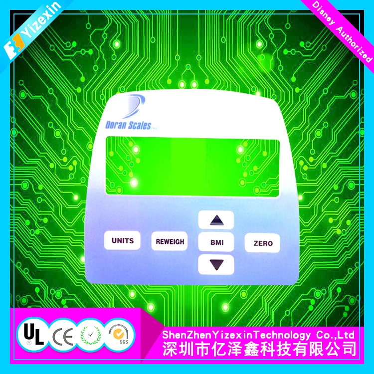 Factory Low Price high Performance Membrane Keypad Membrane Switch with PCB