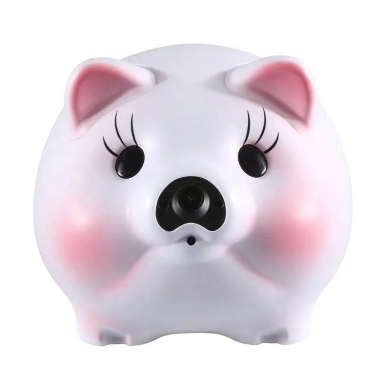 2022 Smart Home Security Mini Golden Pig Camera HD 1080P Video Piggy Bank IP Camera WiFi