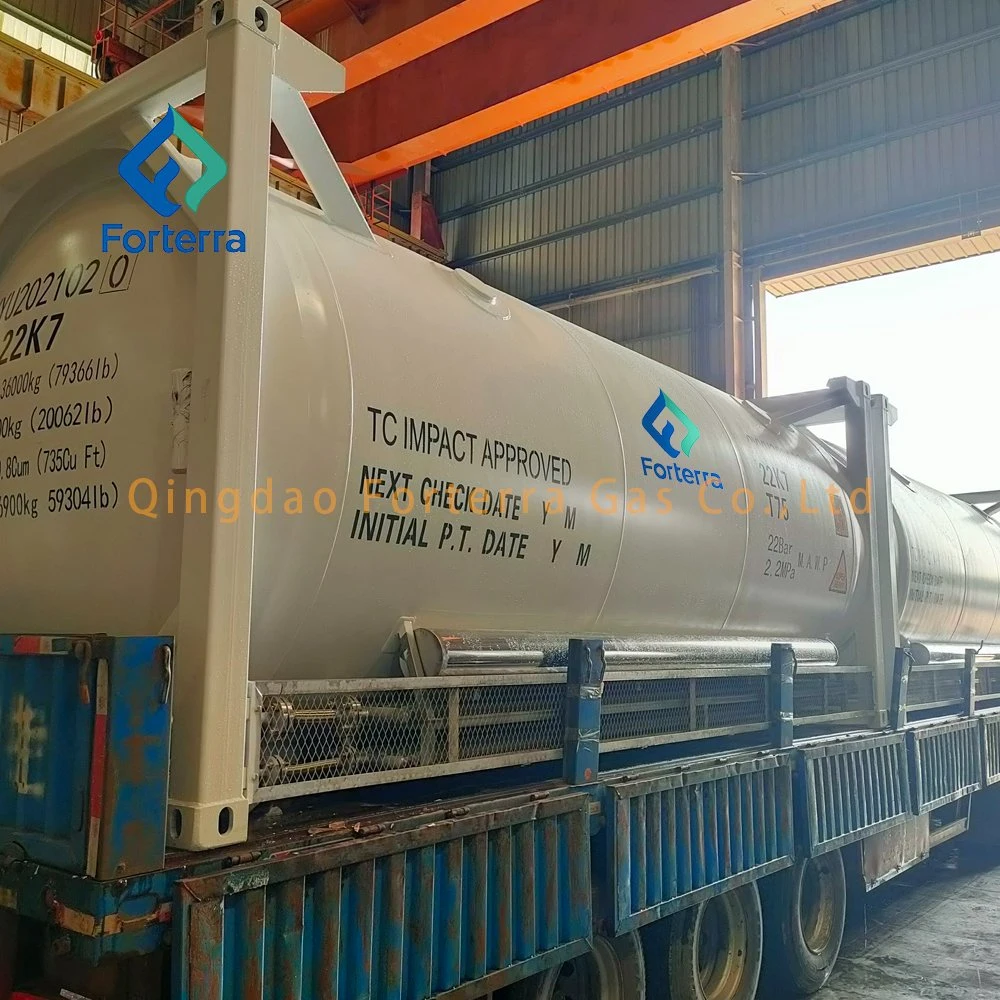 Werksversorgung 20' Container ISO Tanks Kryogener Transport Container Tank Für Lin LN2 Lar LCO2 LO2