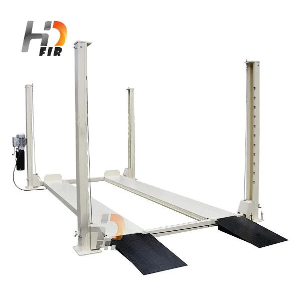 Mechanical Automatic Elevator Hydraulic 4 Post Car Lift Machine Car Parking System