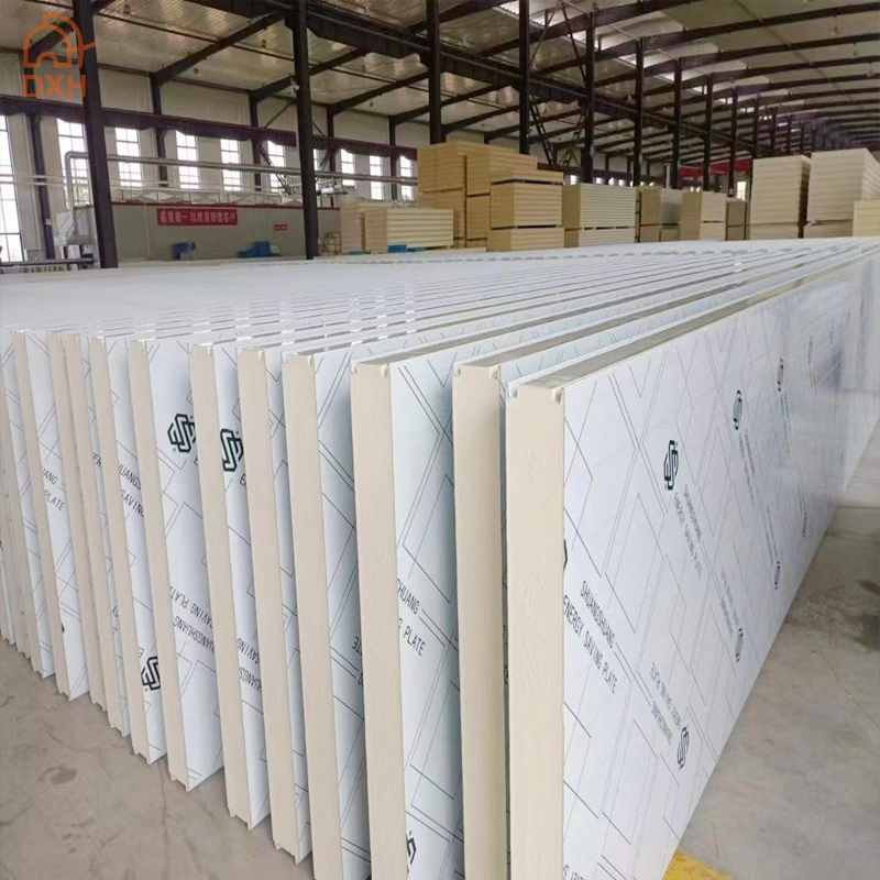 Road Shipping and by Sea Polystyrene Wall Panels Polyurethane Composite Panel