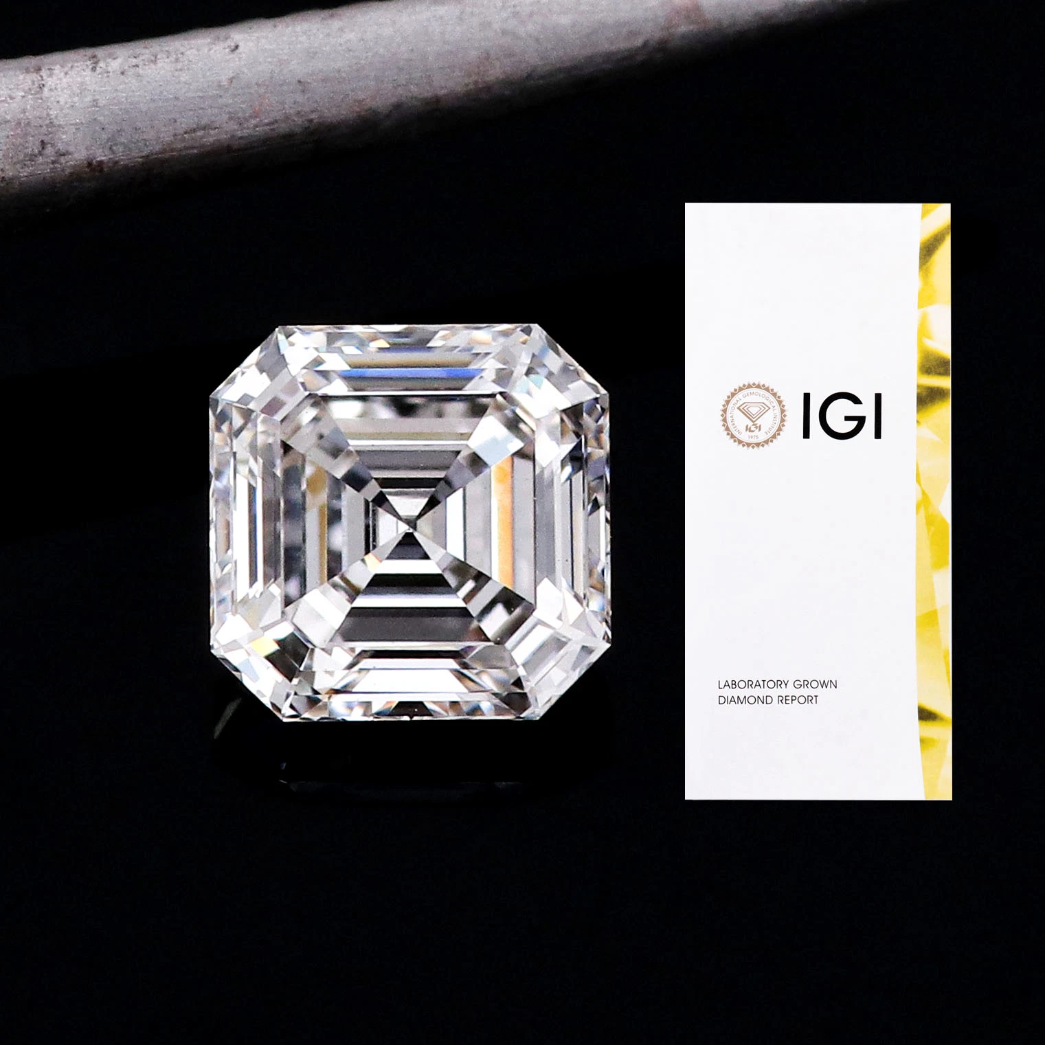 6.03CT Lab Diamonds Wholesale G/ Vs2 Real Excellent Lab Grown Diamond Asscher Cut CVD Diamond in Stock Igi 555264680