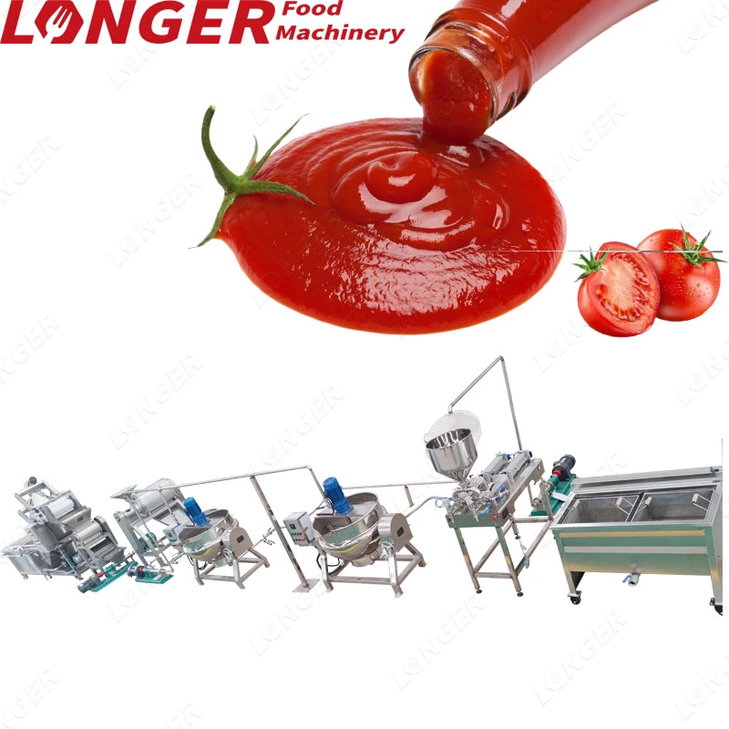 Tomato Pulp Machine Sauce Machine for Sale Tomato Sauce Manufacturing Plant Cost