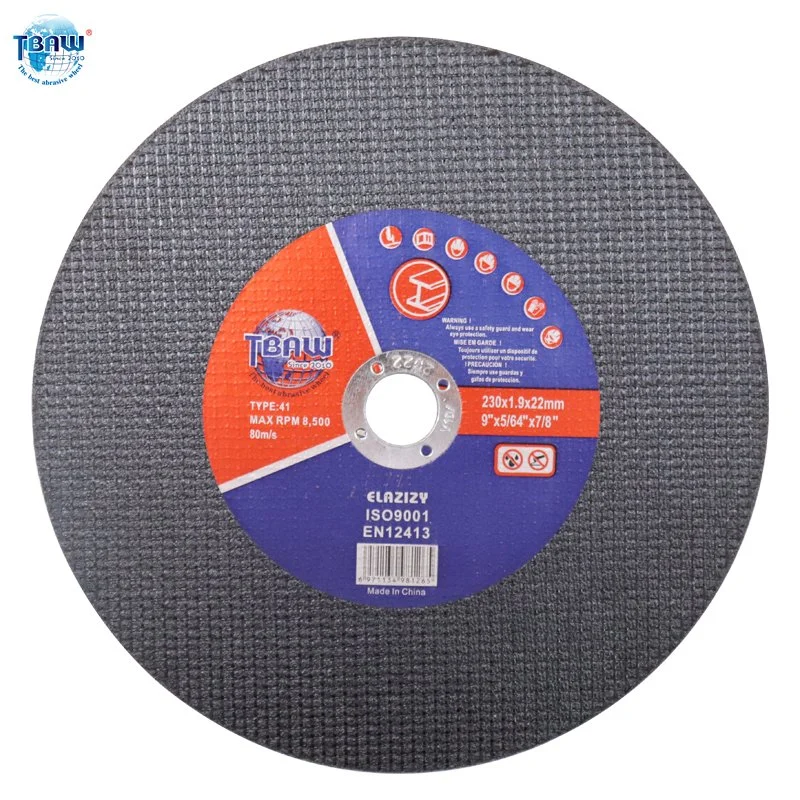 Wholesale 230*1.9*22mm High Quality Abrasive Grinding 9inch Cutting Wheel