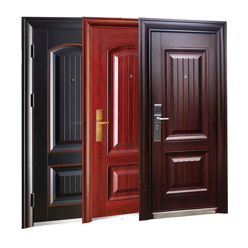Hot Selling Cheap Modern Turkey Entrance Entry Doors Exterior Door Modern Front Steel Security Door