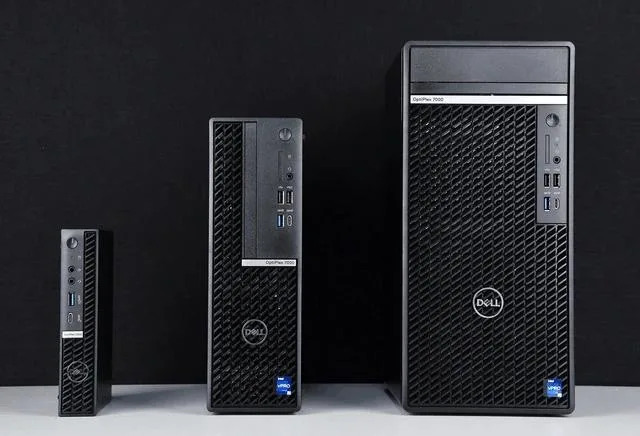 الكمبيوتر المكتبي طراز OptiPlex 7000mt من Dell طراز i5-12500/8g DDR5/1T/RW/Win11/500W