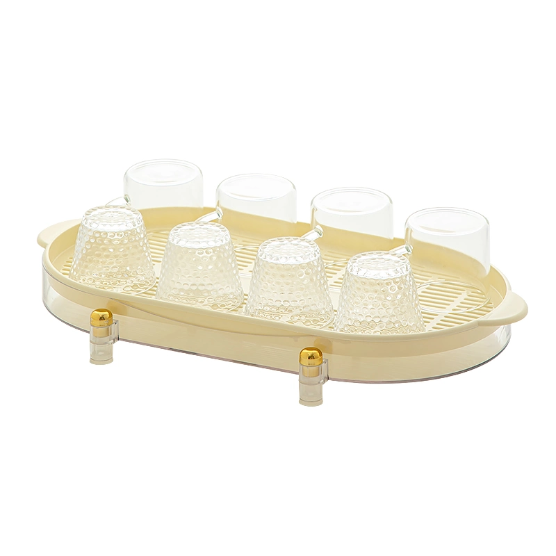 Versatile Drain Rack for Tea Set Storage