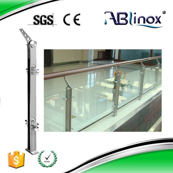 304 Stainless Steel Fence Pole Glass Staircase Handrail Interior Decoration Pillar