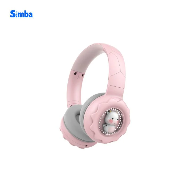 2022 Cute Bluetooth Cool Lighting Cow Doll Children's Gaming Comfort Ht-02 Headphones