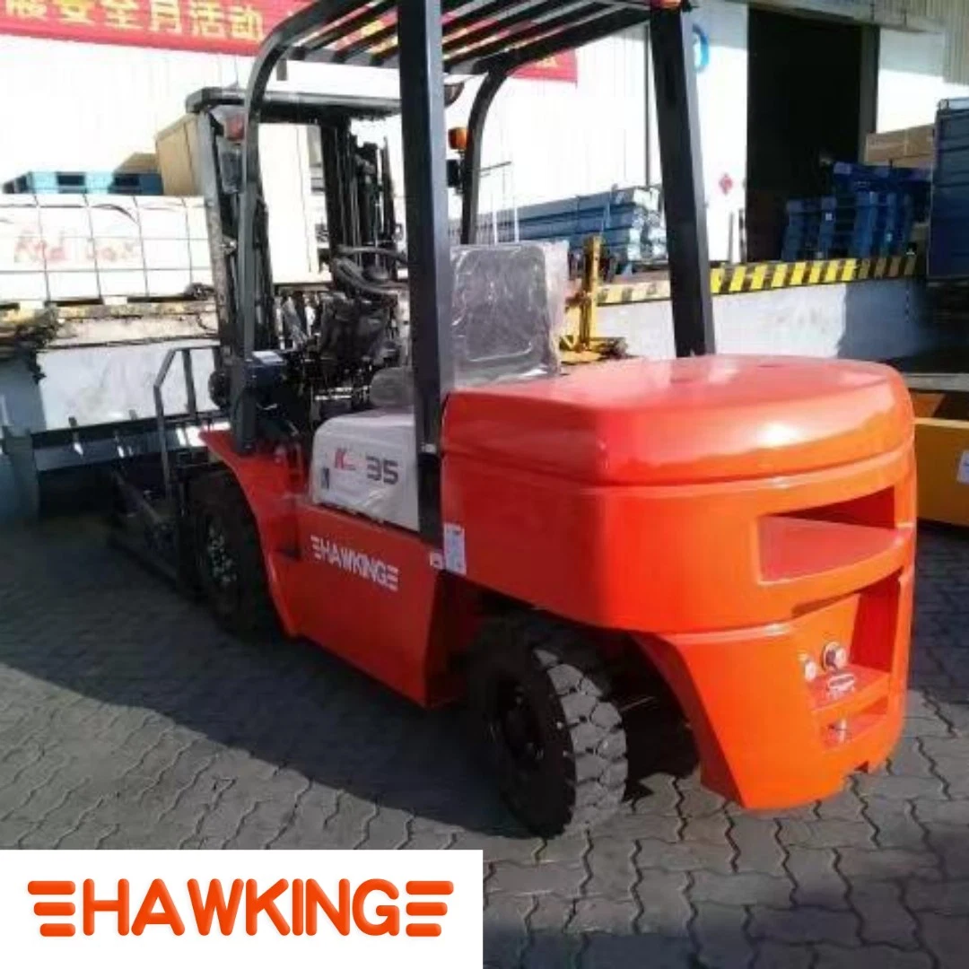 Forklift for Rent Xinchai Engine Air Inflation Tire Fork Sideshift Electric Forklift Truck