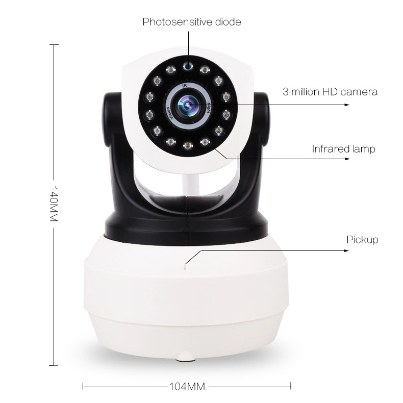 2.0MP1080p HD 3G 4G SIM Card Camera Mini Smart Home WiFi Wireless CCTV Suveillance IP Camera with Battery