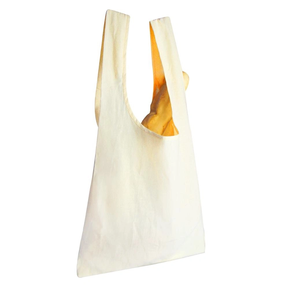 Organic Cotton Reusable Tote Bag Shopping Bag Eco-Friendly Organic Cotton Reusable Grocery Shopping Bags Foldable Organic Cotton Tote Bags