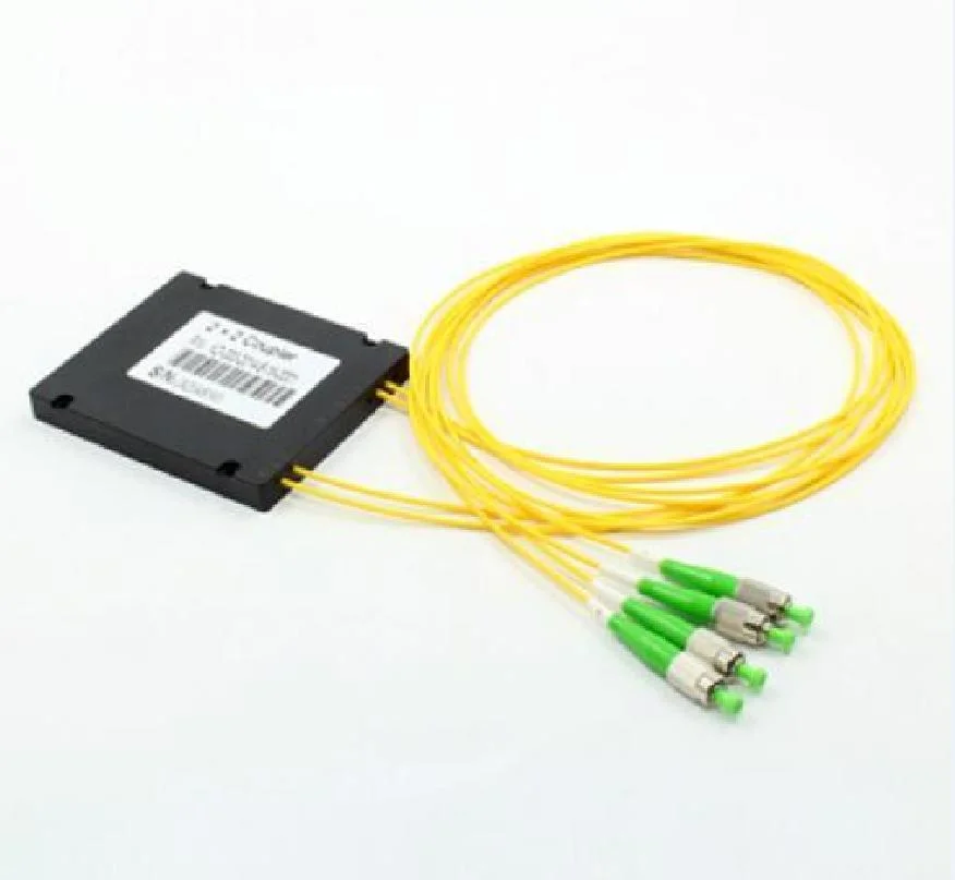 2*2 Fiber Optic PLC Coupler with ABS Cassette