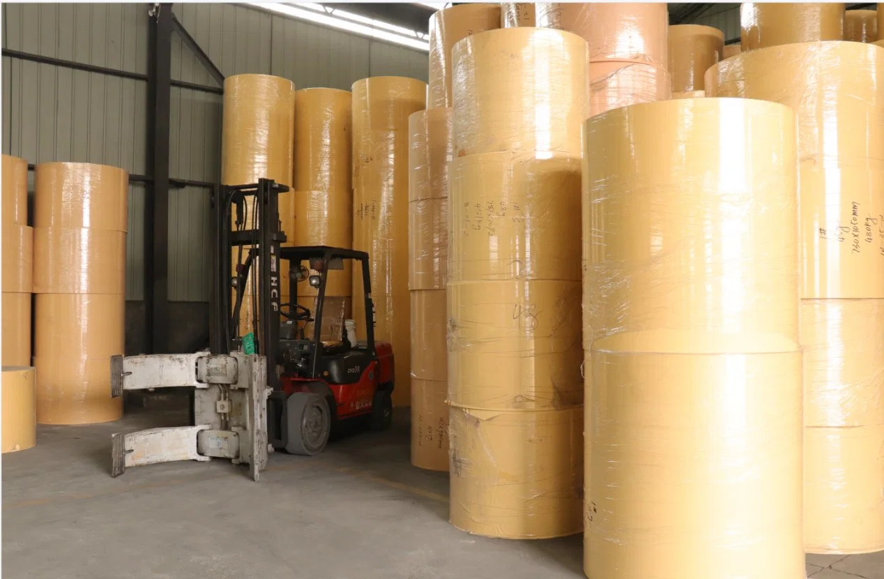 Josun Fabricante suministro TUV Certificado plástico libre rollo de papel 175g 200g 250g 300g revestimientos a base de agua rollo de papel Kraft con El mejor precio