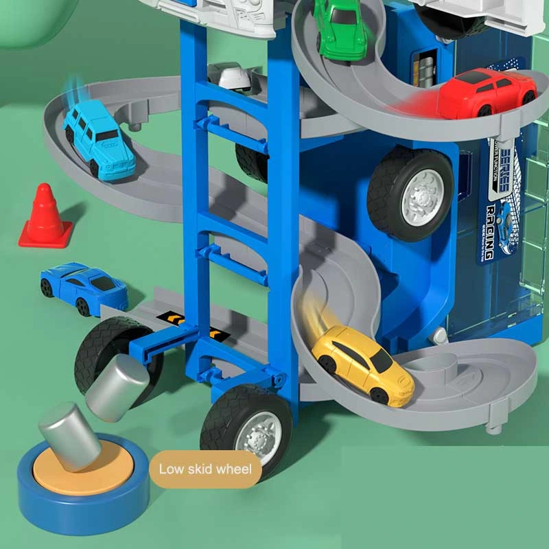 Car Parking Lot Building Parking System Toy Set