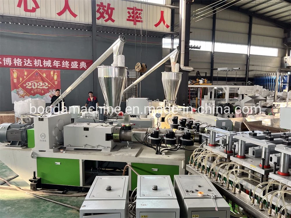 Low Density Decorative WPC PVC Foam Board Wall Panel Production Line Wall Cladding Sheet Machine Extrusion Line