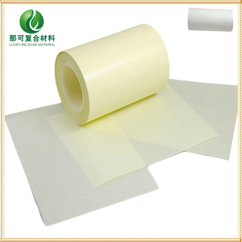 65g 110g 120g White Yellow Double Side Siliconized Release Liner Roll for Tape