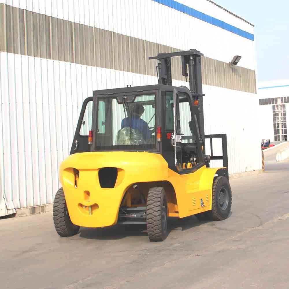 5 Ton Cab Forklift Material Handling Equipment with Cabin and Heater