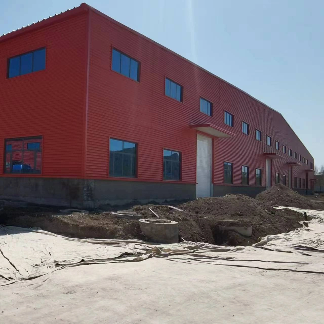 Prefabricated High quality/High cost performance Steel Structure, Warehouse, Workshop, Building